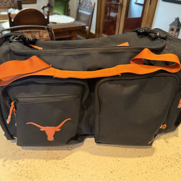 Texas Black and Orange Nike Gym Bag - Picture 4 of 4